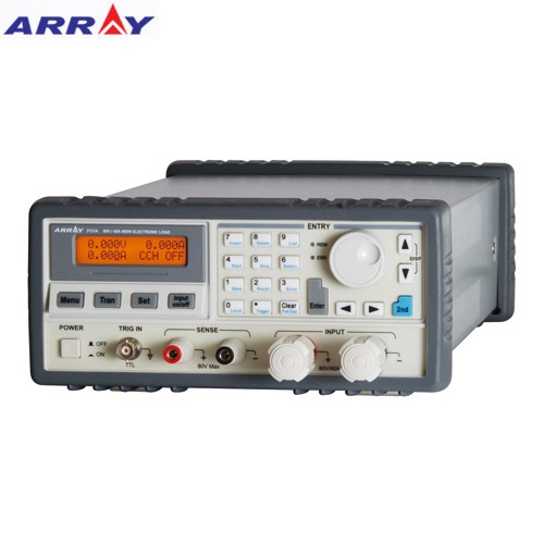 ARRAY Programmable DC Electronic Load (0~40A,0~400W) 전자로드 3721A