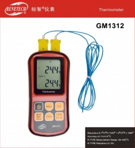 BENETECH 온도계 Thermometer GM-1312