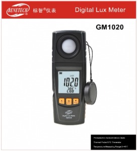 BENETECH 디지털 조도계 Digital Lux Meter GM-1020