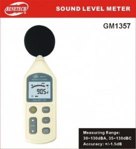 BENETECH 소음 측정기 DIgital Sound Level Meter GM-1357