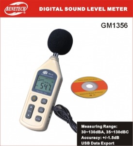BENETECH 소음 측정기 DIgital Sound Level Meter GM-1356